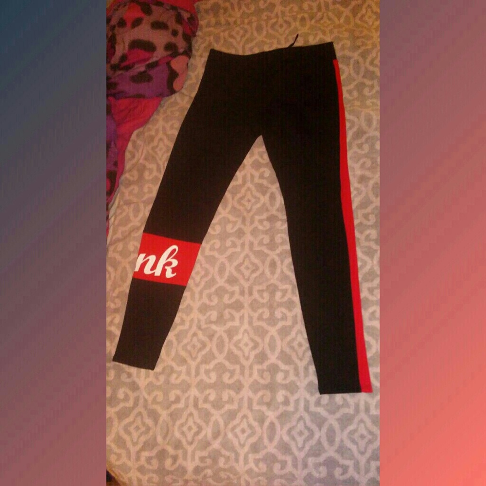 Pink Victoria's secret brand sweat pants